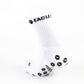 EAGLE PRO ELITE GRIP SOCKS- LOW CUT WHITE